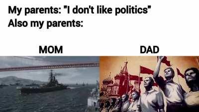 Balkan parents and politics