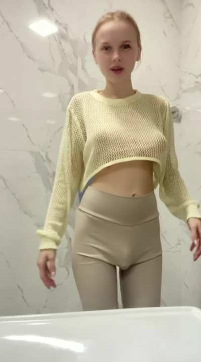 I love showing just enough to keep you begging