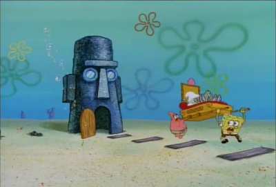 Bro thinks he's Casper 💀 | Squidward The Unfriendly Ghost (S1 E11)