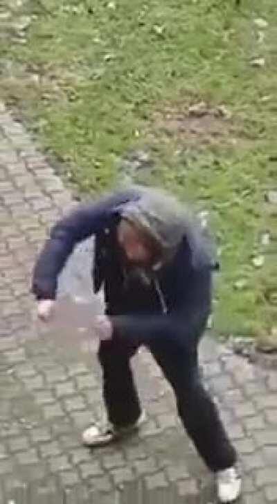 Man fights off invisible attacker