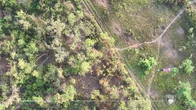 The destruction of the enemy group by the strike company 