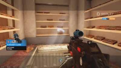 Prefiring with a prox alarm