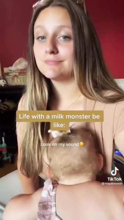 Milk breast feed