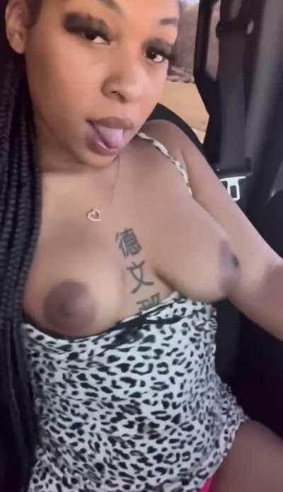 would you be a good boy and suck on mommy boobs?