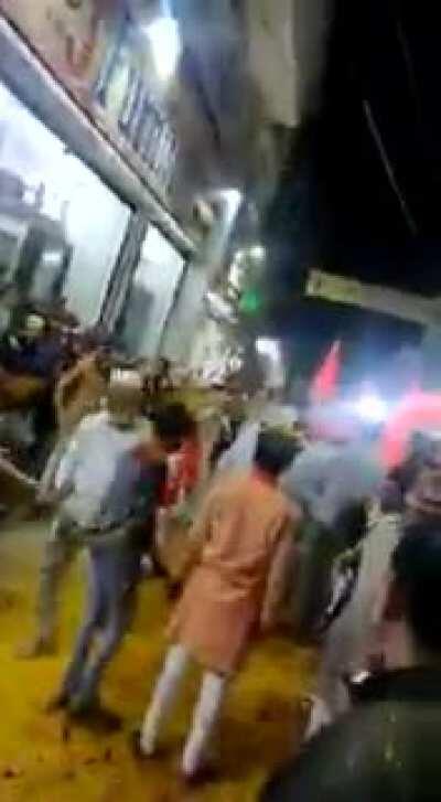 Bohra community welcoming ram mandir trust in Dhar