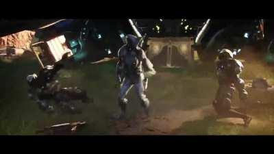 Warframe cinematic trailer but epic