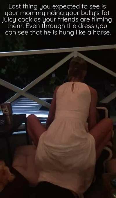 Private party at your family house that she organized ;)