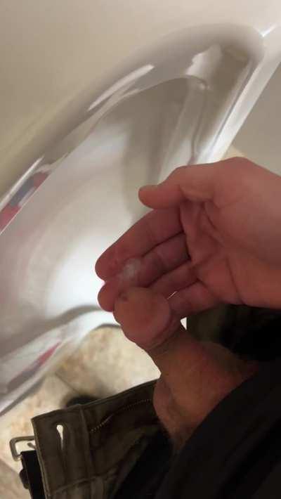 Pathetic that I can’t even get hard even tho the excitement to eat my cum was appealing