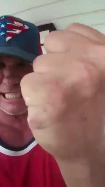 Guess he didn't take it well