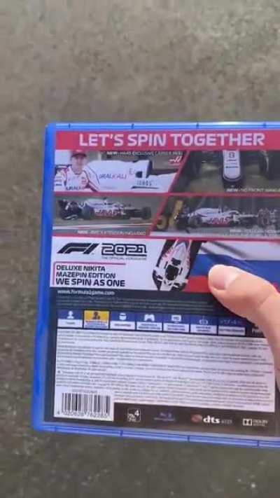 F1 Mazespin Mode. FINALLY [Credits: @franckparadiso İnstagram]