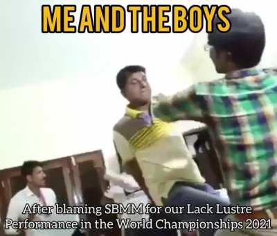 Why blame Skills when you can blame Skill Based Matchmaking. 😏