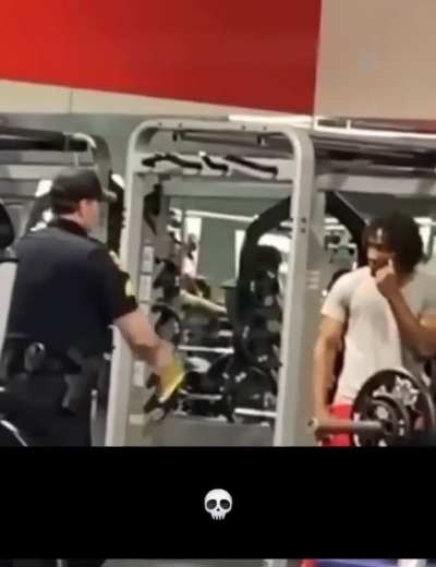 Man tries to fight a cop