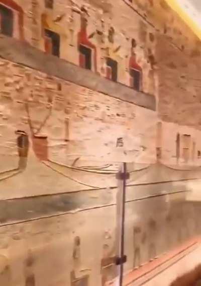 Inside the tomb of Pharaoh Ramses IX