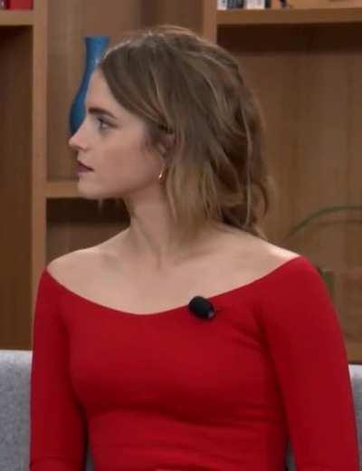 nodding and then laughing