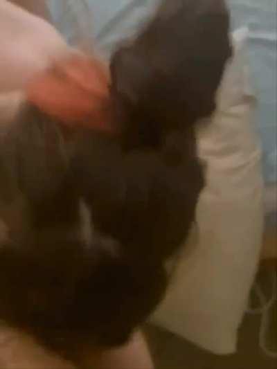 Force me all the way down, I like the encouragement