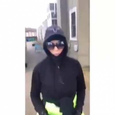 Going off on a racist Karen