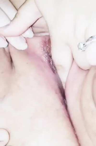 Wet enough for ya? 💦😈👅