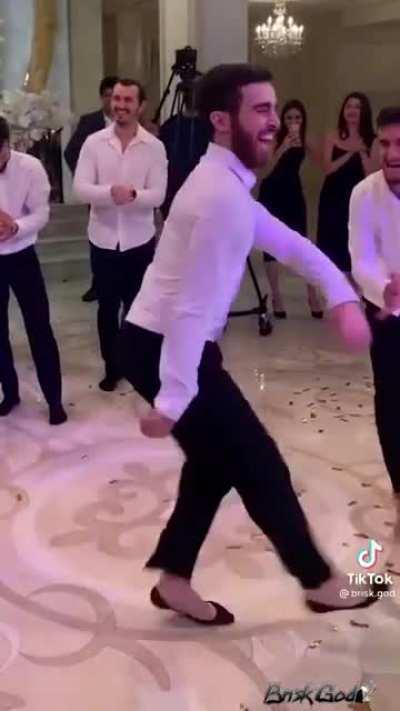 You can see the sadness on the guy that was first dancing when the guy interrupts him