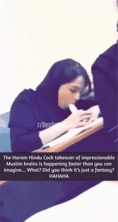 Another young Muslim girl succumbs to Haram propaganda. Tch tch 😑
