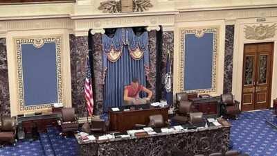 Scout breaks into the Capitol