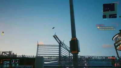 Just taking a stroll when...