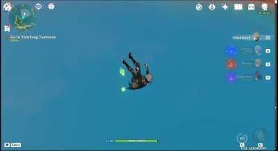 You: (summons a Waverider); Alhaitham, the intellectual: