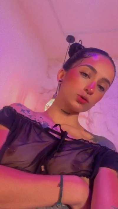 Hello, do you like my pierced boobs?