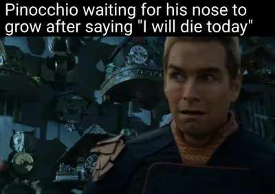 Wait...why isn't my nose growing?