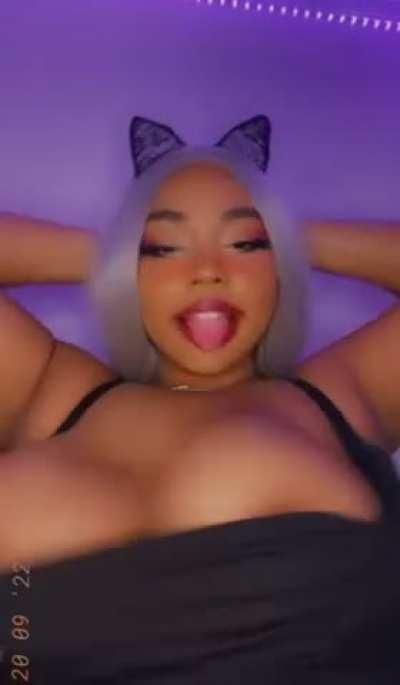 Blasian? Kitty? Titties? Yes OC