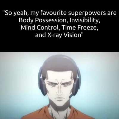 Would you want the same powers?