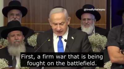 War criminal Netanyahu makes his most genocidal speech yet