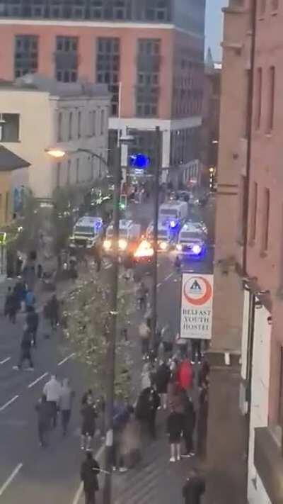 Loyalist Riot in Belfast