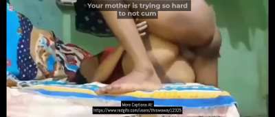 Mom is trying to survive my bullies cock. I don't think she can...