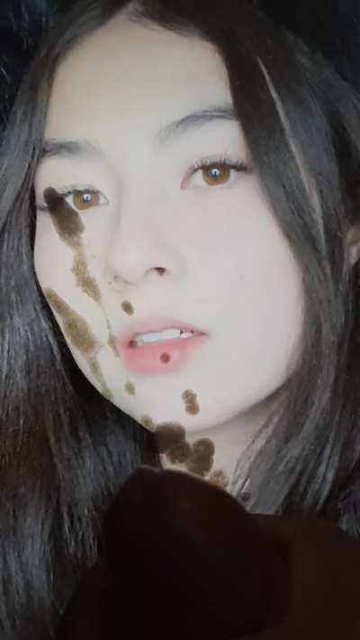 Cum tribute ti the streamer Kyedae, watch my description