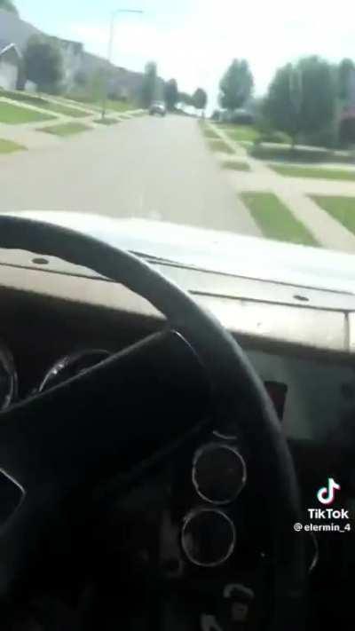 I want that truck off my lawn!