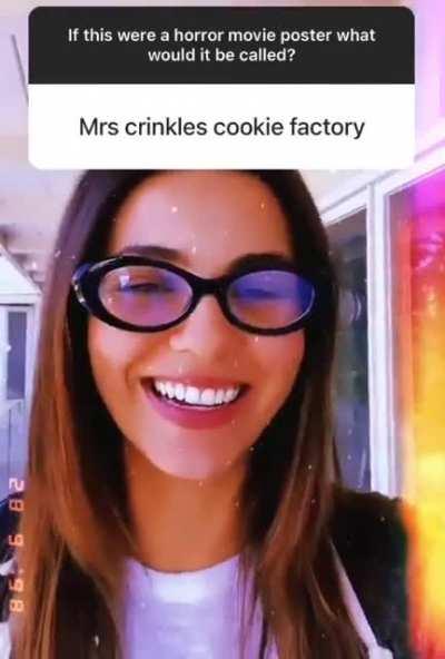 If she were in a horror movie