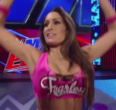 Nikki on WWE main event 10/14 IG