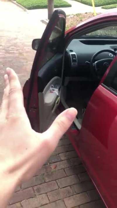 Every time I get out of my car