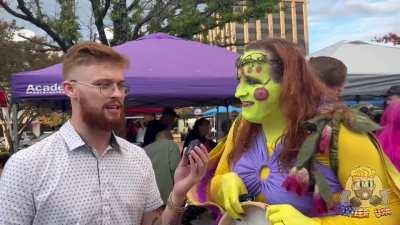 Man encounters real Fairy at pagan pride festival