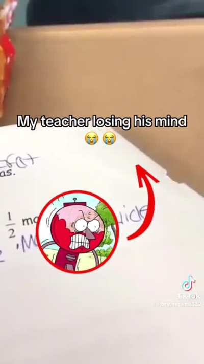 Teacher looses it on student who disrupts class 