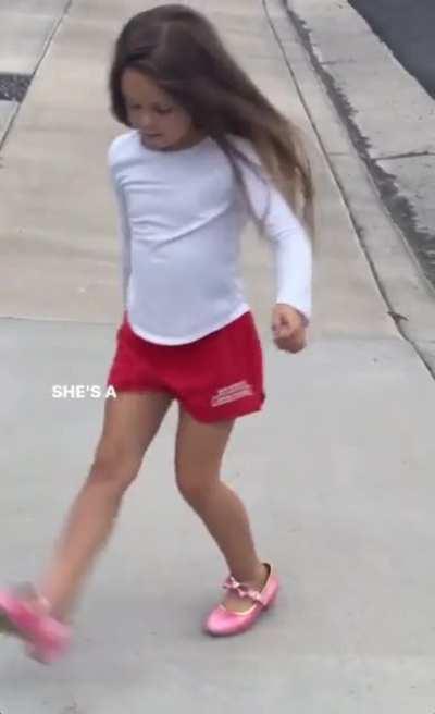 Dubbed music over my daughters tantrum