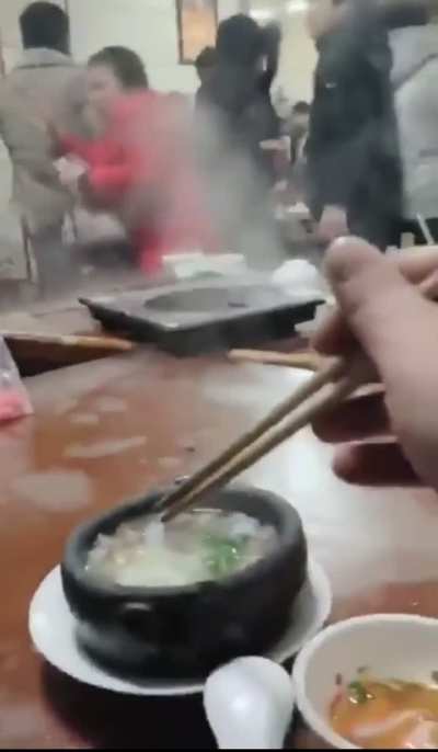 Just trying to eat in peace