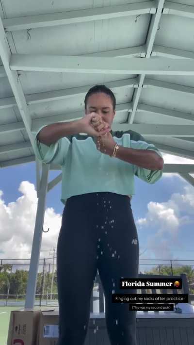 Heather Watson Sweaty Socks