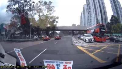 Its a school bus full of kids as well.