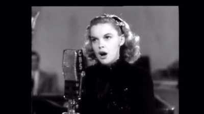 Judy Garland singing 