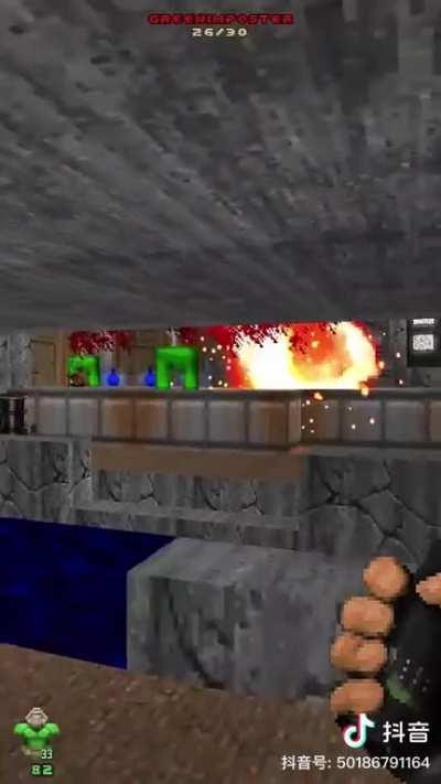 This Doom mod replacing demons with Amongus characters