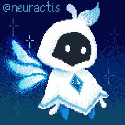 made a pixel of a little wind spirit!