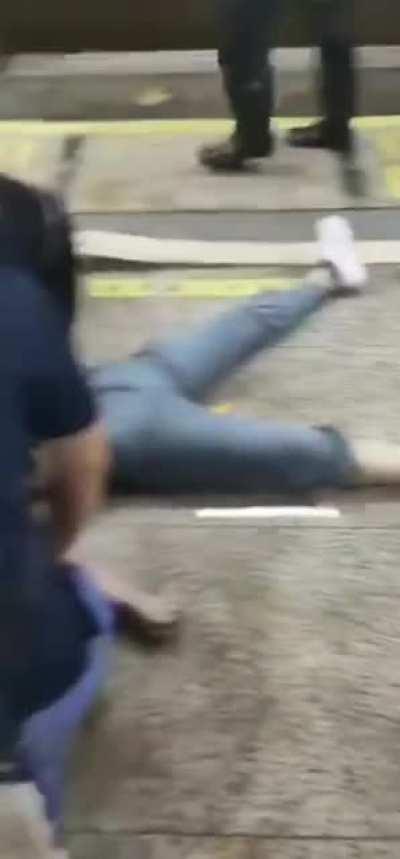 (Content warning: viewers may find distressing.) Many subway passengers died in floodwaters.