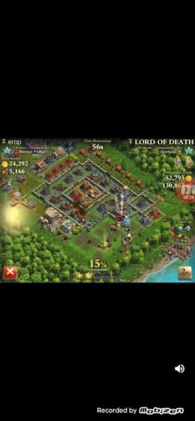 To beat up a hard looting base