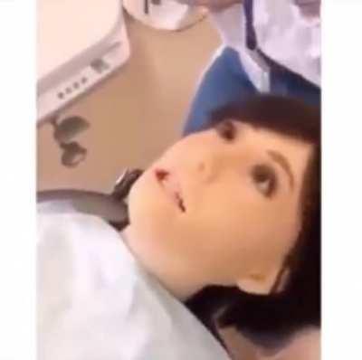 Dentist robot malfunctioning